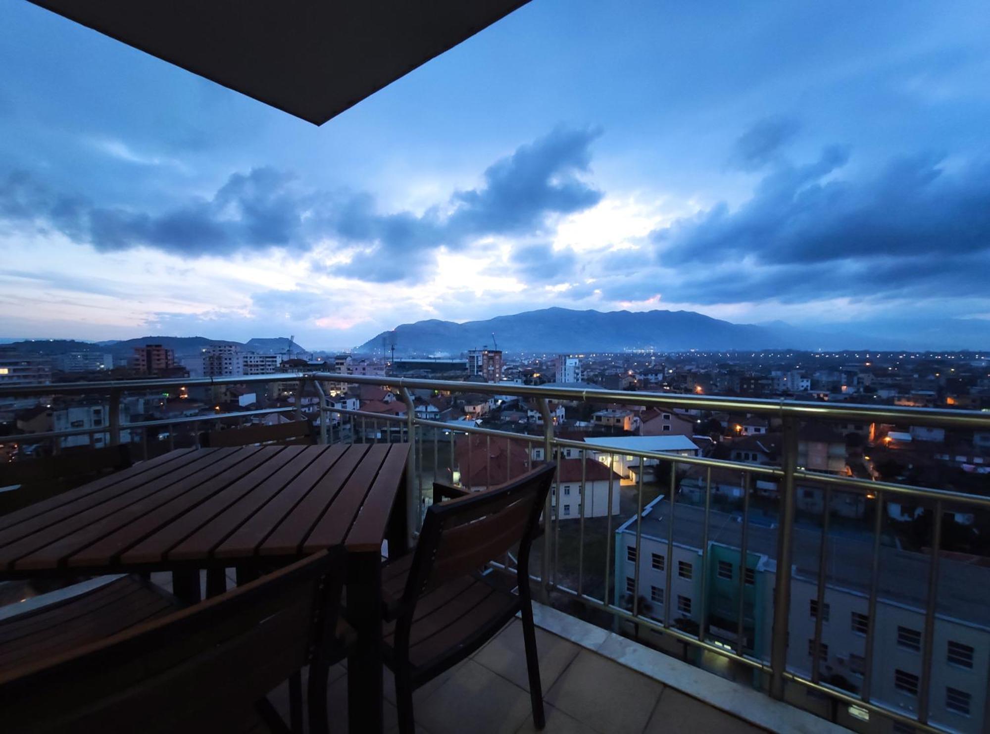 Sunset View Apartment Shkoder Rooftop Extérieur photo